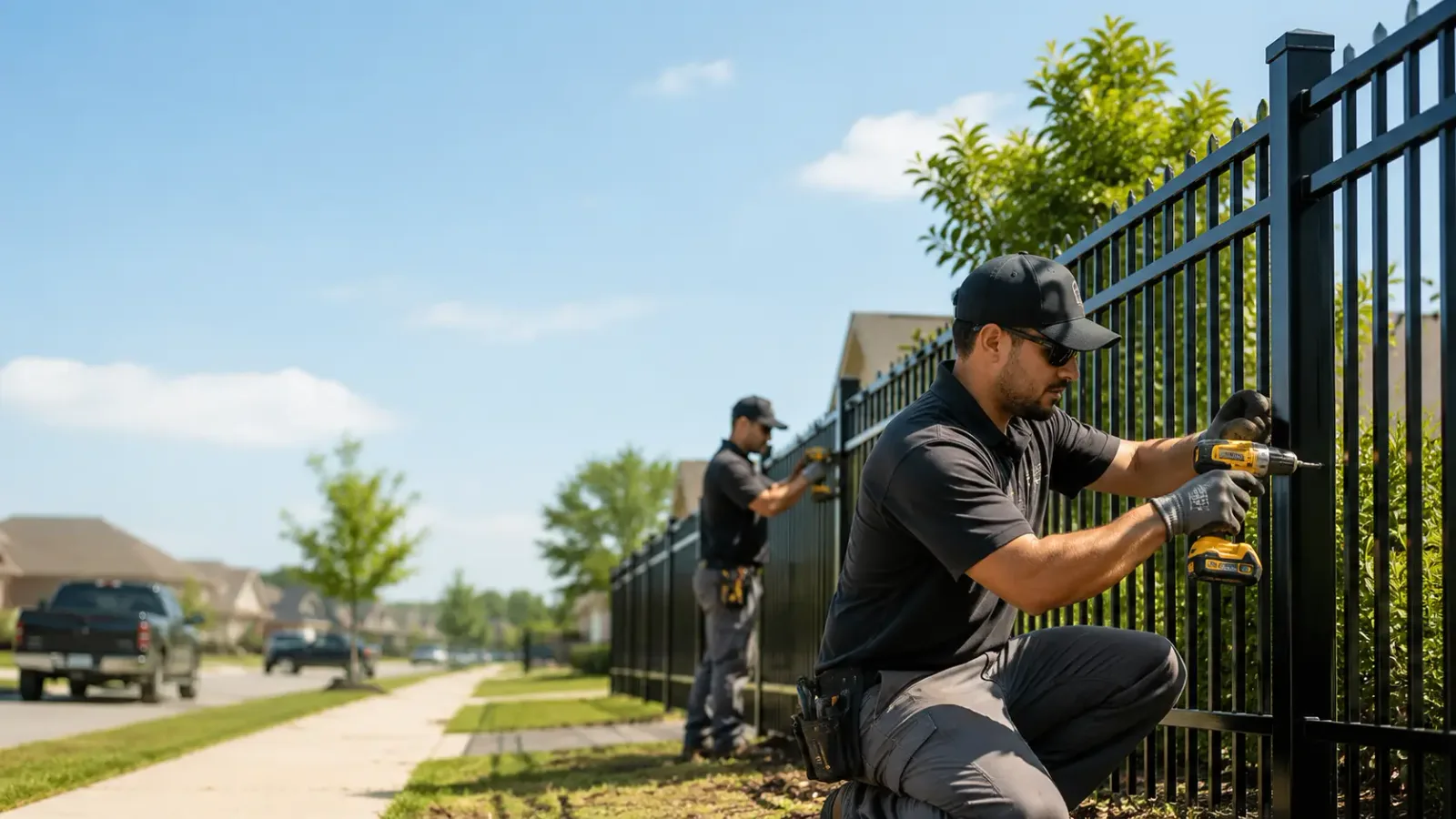 Metal Fence Installation in Midland, MD